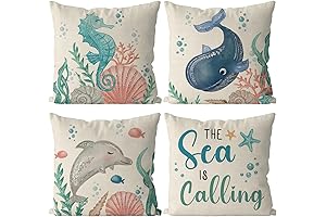 Liven Up Your Coastal Abode: GAGEC Ocean Pillow Covers