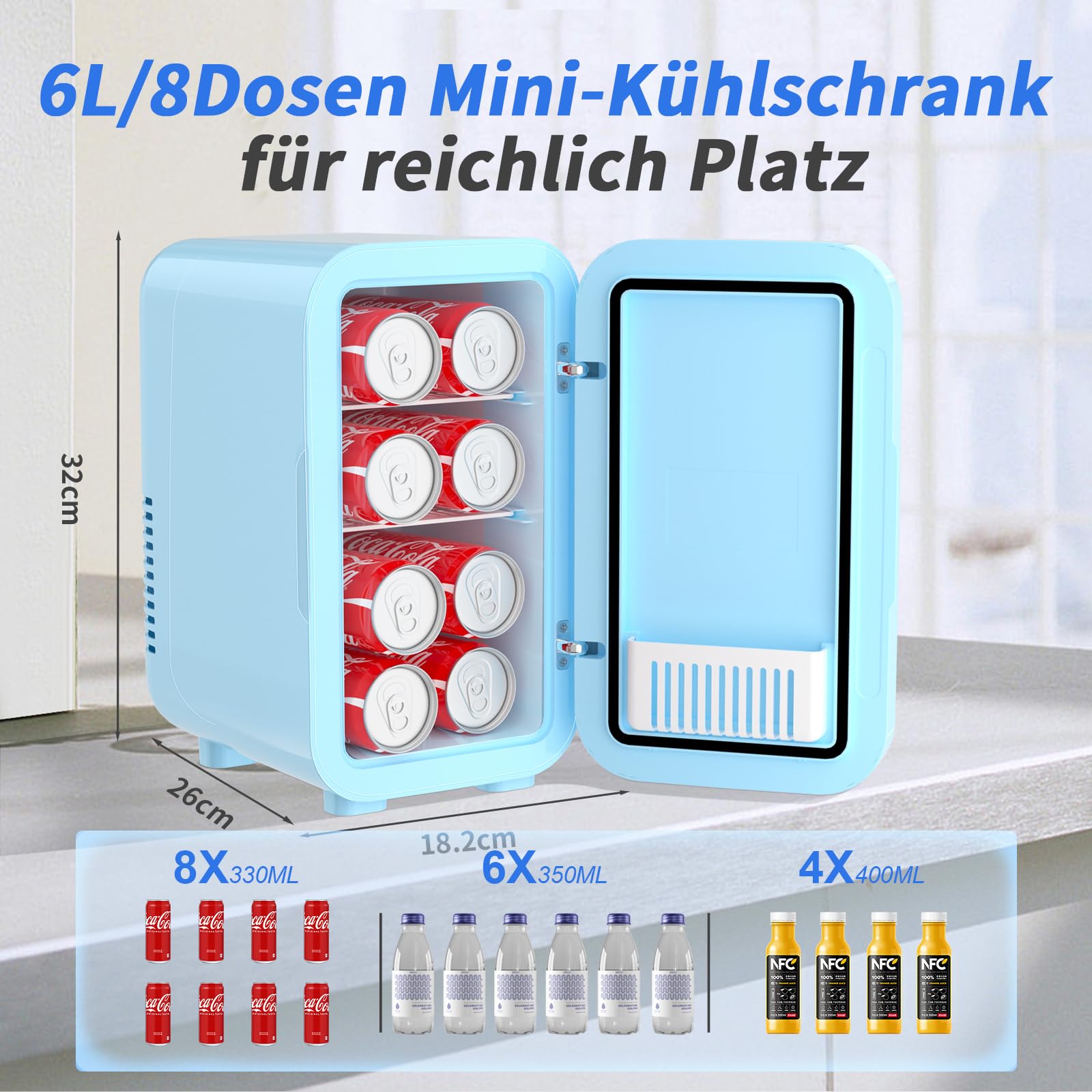 Yashe Mini-Kühlschrank – Bild 2