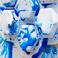 Vista 6 de Triumph Systems Stick N Shoot- 6 blancos adhesivos de sangrado - objetivos de salpicaduras - objetivo reactivo - accesorio objetivo