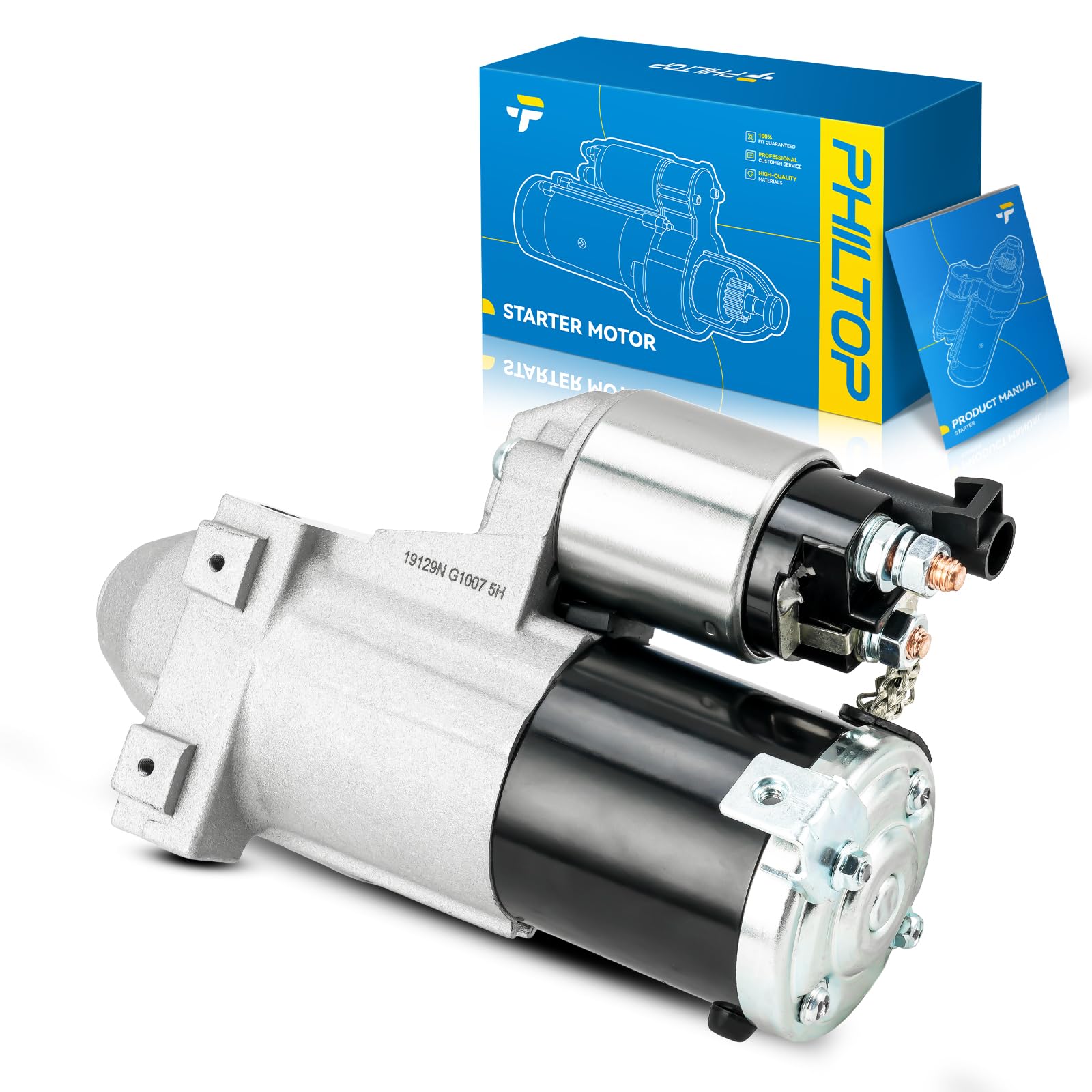 PHILTOP Starter Replacement for Chevrolet 2010-2015 Camaro 6.2L