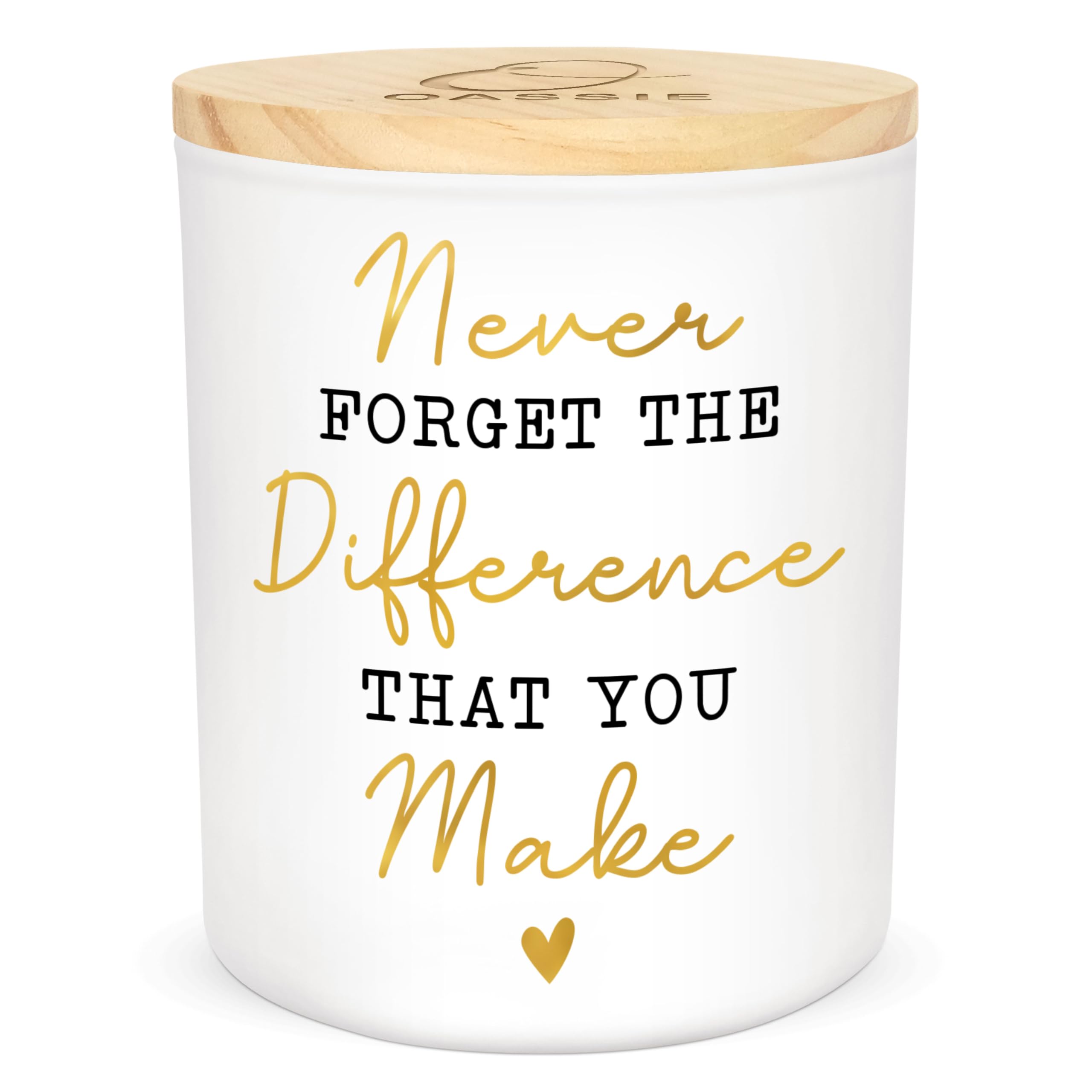OASSIE Thank You Candle