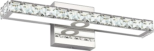 Miniatura 1 de Solfart Luces de pared de cristal, luces de tocador para accesorios de luz de baño, 16.00watts, 110.00 volts