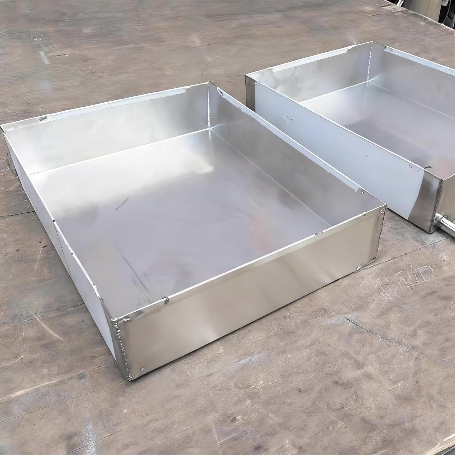 Leak-Proof AC Drip Tray - 10cm High Condenser Pan for Efficient Condensate Collection, Ideal for Home, Office, Garden, and Outdoor Use (130x50cm / 51x20in)