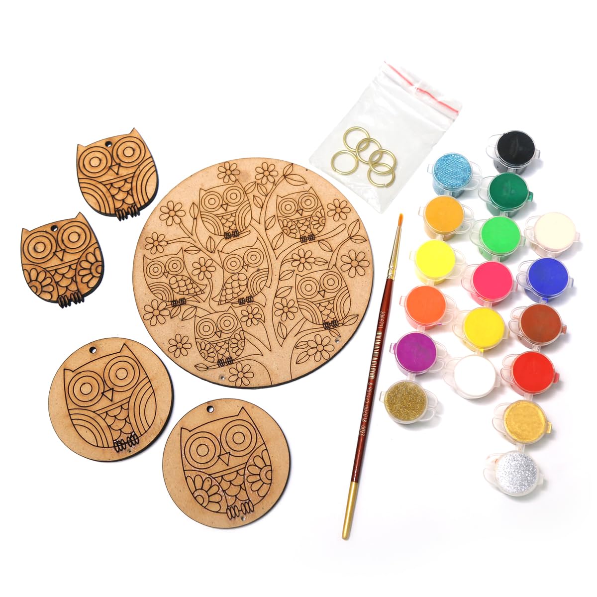 Embroiderymaterial Art & Craft Kit, Painting Kit for Kids, Tool Kit for Kids, Craft Kit, DIY Kit for Adult & Kids, DIY Home Decor, Wooden Owl Painting Kit (All Materials Included) (B0CVLC3CWG) Amazon Price History, Amazon Price Tracker