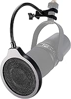 Vista 9 de MV7 MV7X MV7+ Brazo Boom - Brazo de micrófono con cubierta de espuma compatible con Shure MV7 y Shure MV7X y Shure MV7+ Micrófono con filtro Pop y 2