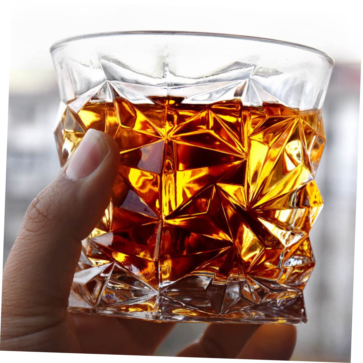 PRETYZOOM 3 Series Vasos De Whisky Vasos Transparentes Vasos Para Fiestas Copas De Vino Botellas De Vodka Jarra Cristalería Vasos De Whisky Copa De Cóctel 2 piezas x 3