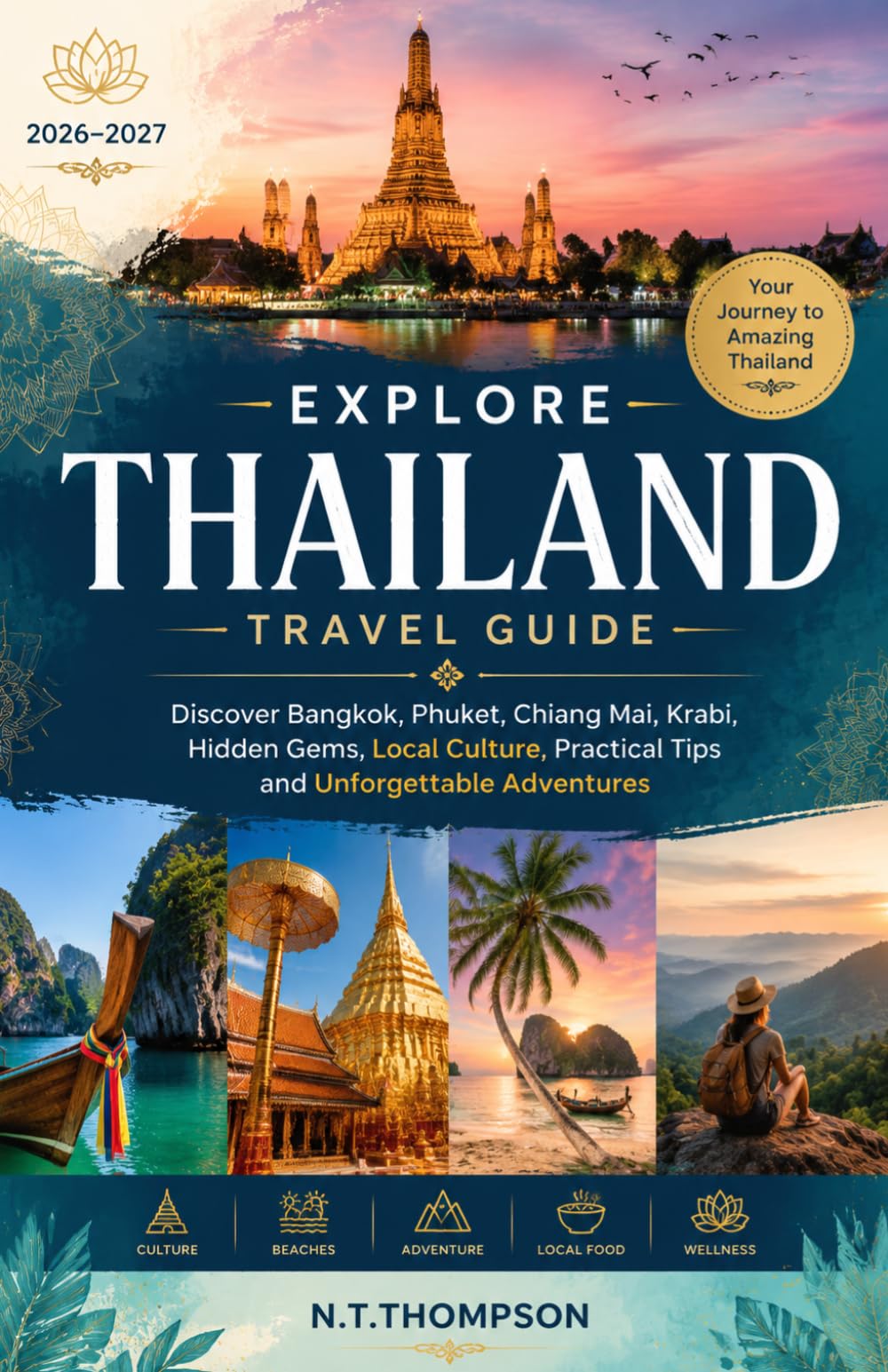Explore Thailand Travel Guide 2026–2027: Discover Bangkok, Phuket, Chiang Mai, Krabi, Hidden Gems, Local Culture, Practical Tips and Unforgettable Adventures