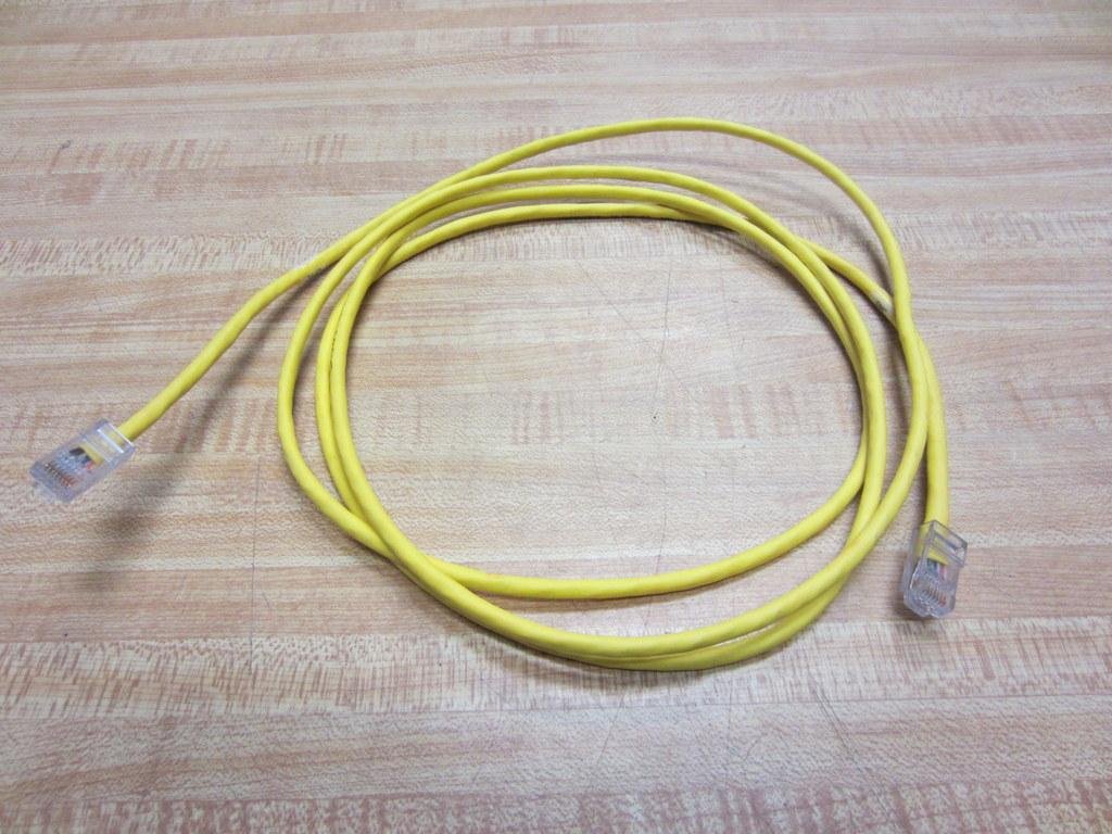 FMC 545E07YL Cat 5 LAN Network Patch Cable 7ft (Pack of 10)