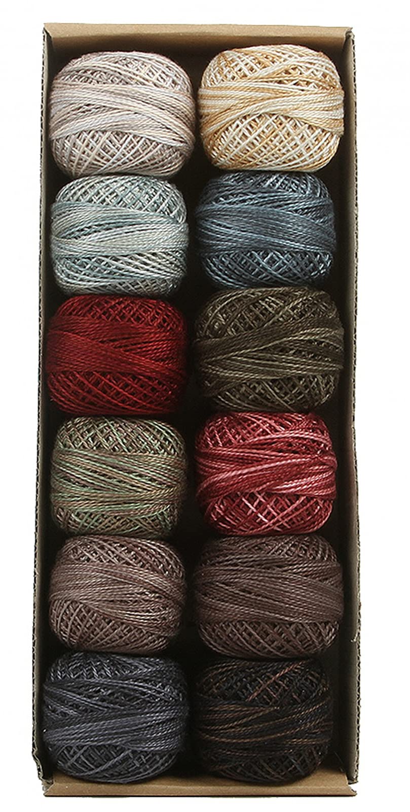Valdani Pearl Cotton Sz 8 | Folk Art Fusion II Collection | 74 Yds/Ball