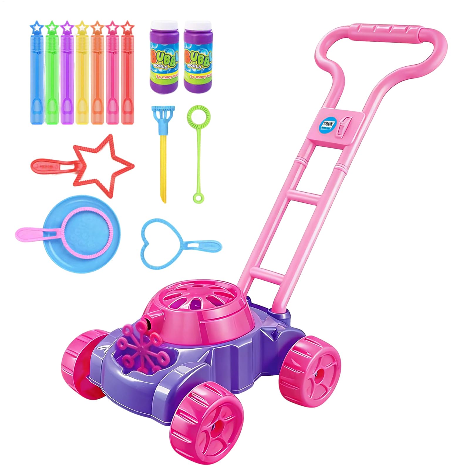 Macchina Per Bolle Di Sapone Giocattoli Estivi per Giardinaggio all'Aperto | Macchina per Bolle per Bambini Per Bambini Ragazzi Maschi E Femmine Natale Compleanno Vacanze Feste E Festivo