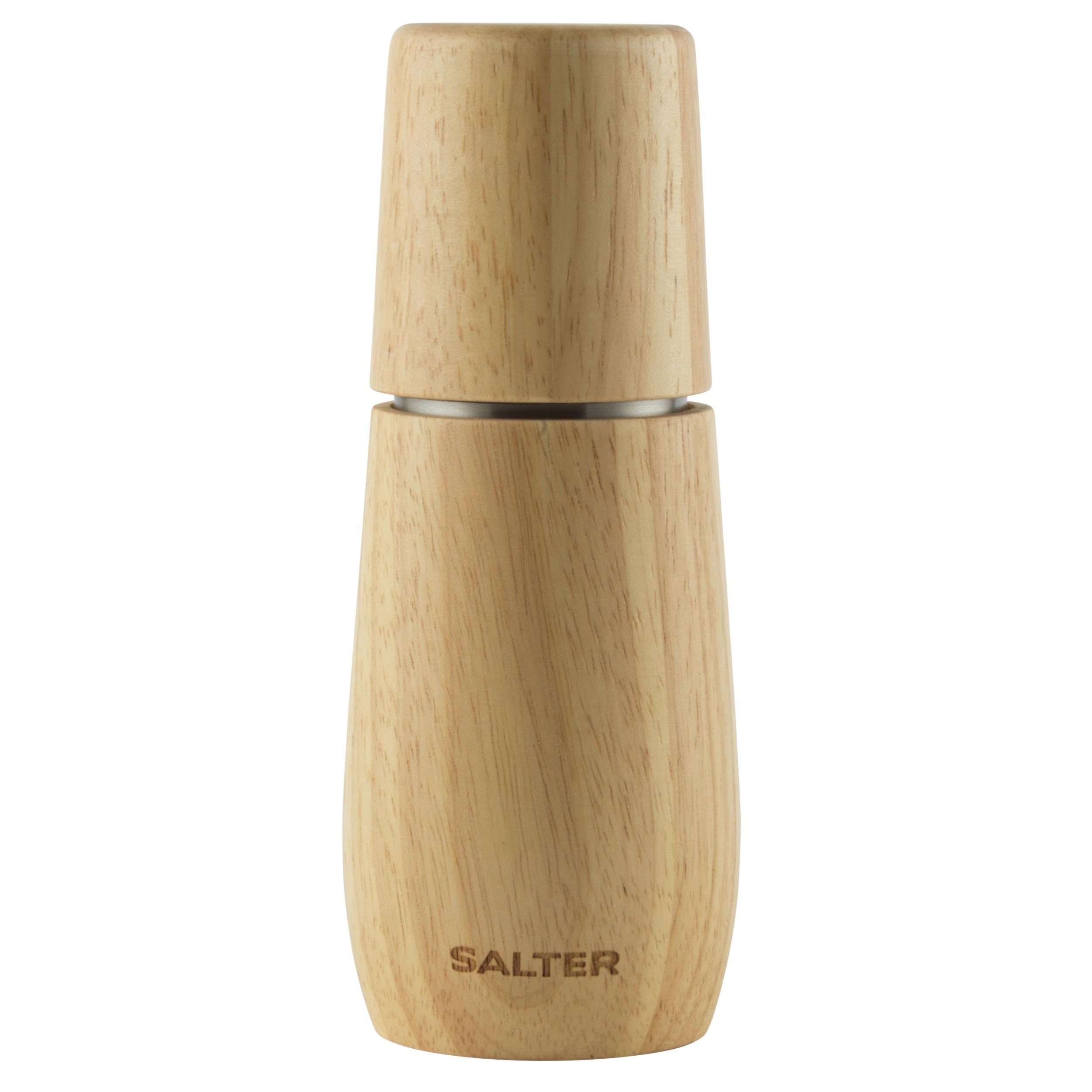Edith Salt Salter Edith Salt Mill – Wooden Salt Grinder, Made from FSC-Certified ...