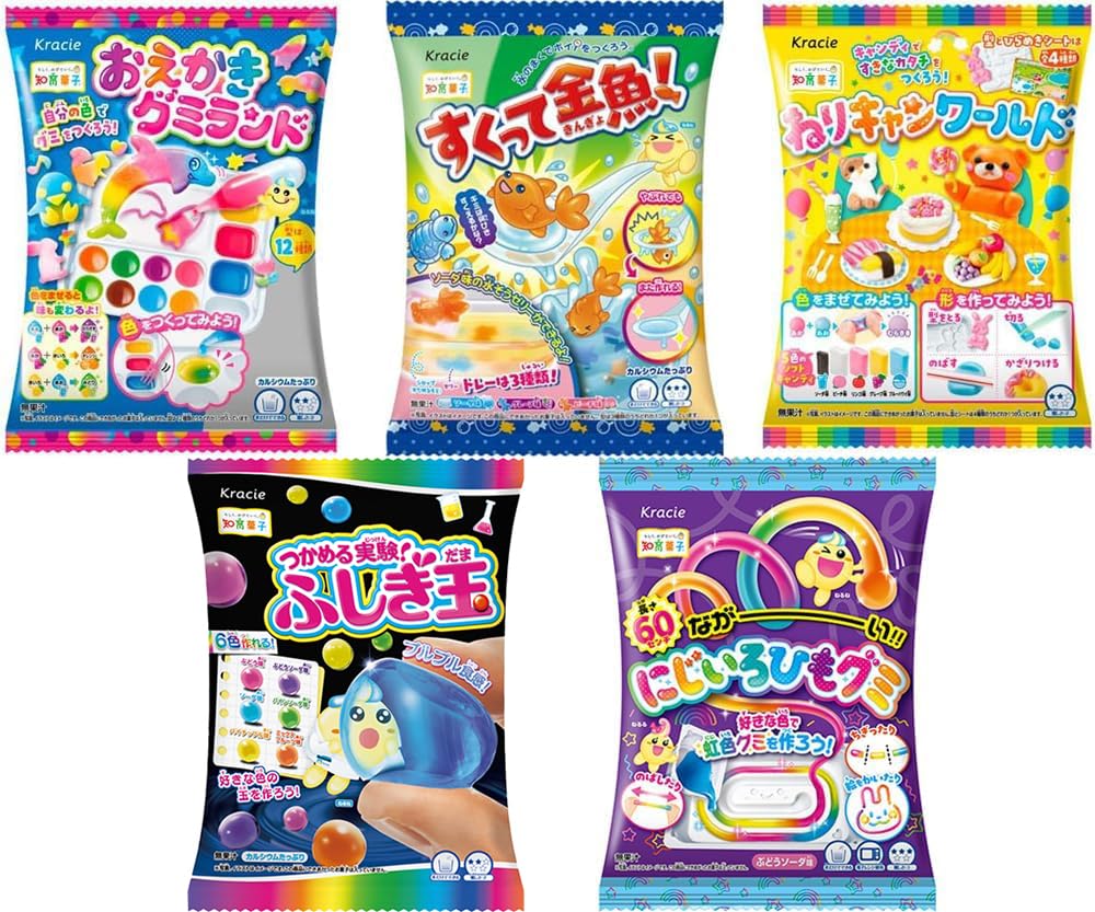 Amazon.co.jp: クラシエ つくって食べる 知育菓子 セット (5種セット