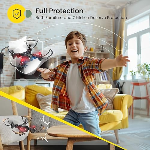 Miniatura 7 de Holy Stone HS190 Mini dron RC plegable para niños regalo portátil de bolsillo con soporte de altitud volteos 3D y modo sin cabeza fácil de volar