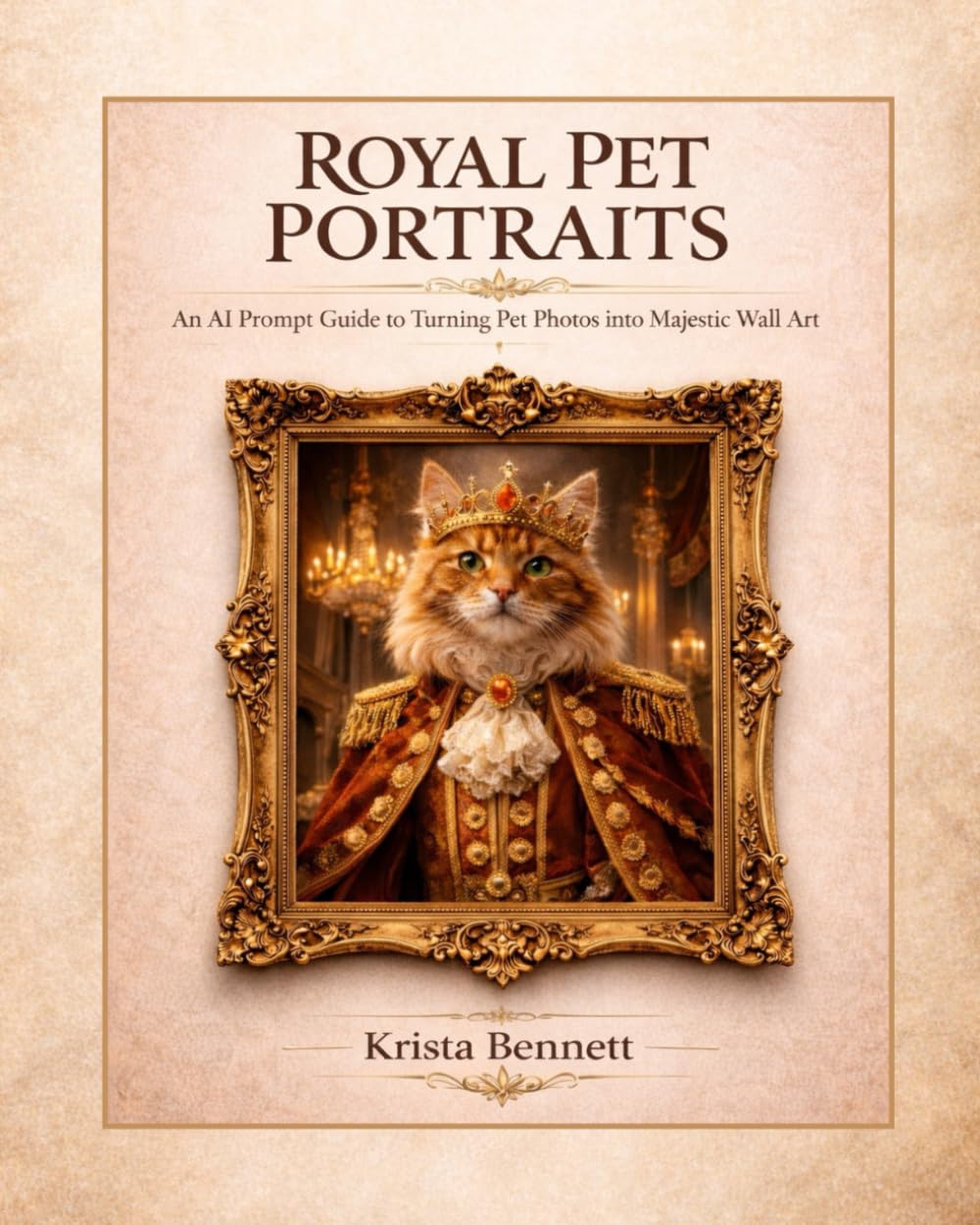 AI Pet Portraits Made Easy: Turn Pet Photos into Royal Masterpieces with AI Prompts: An AI Prompt Guide to Creating Royal Pet Portraits with ChatGPT, Canva AI, Midjourney and more