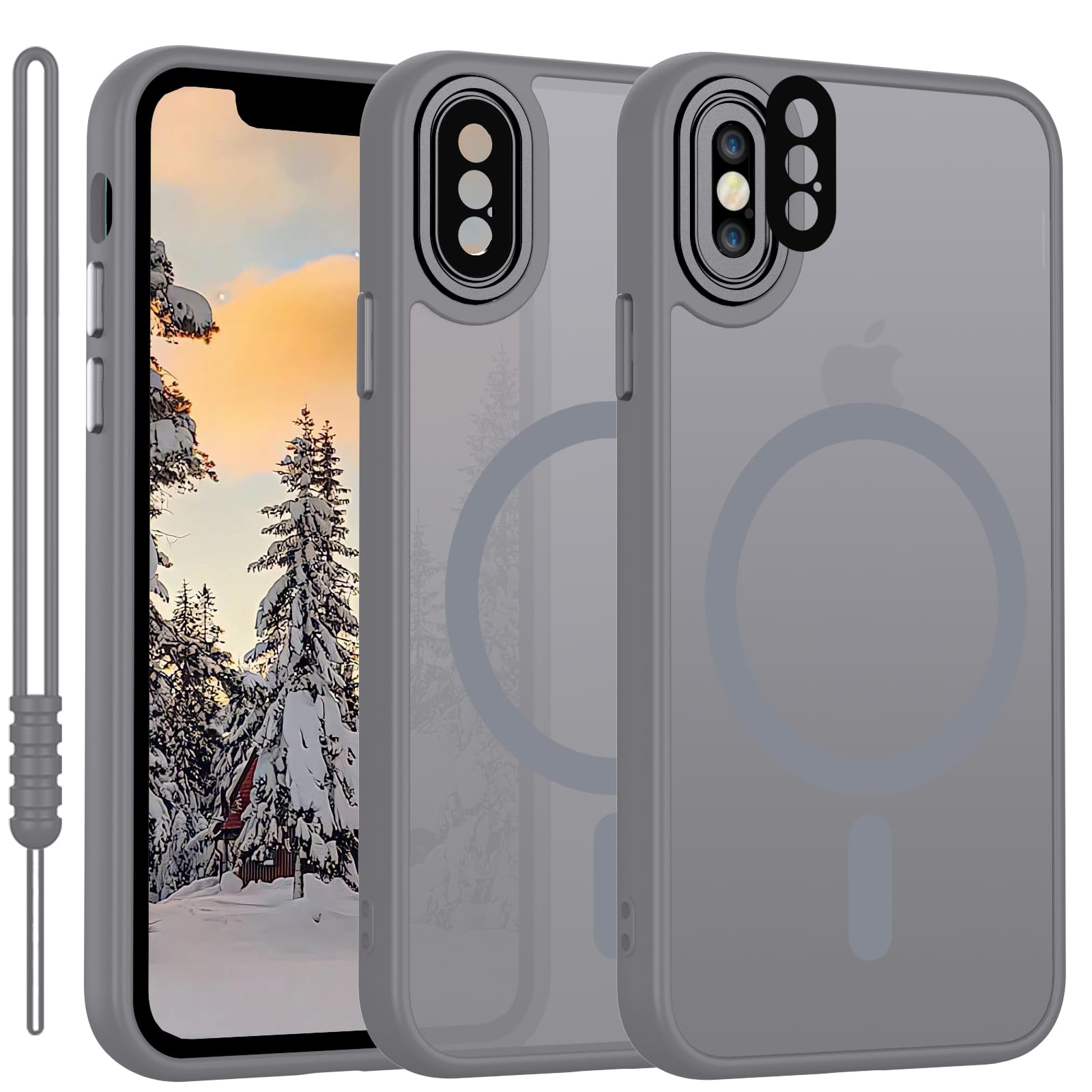 Custodia Apple in silicone con MagSafe Lilla per iPhone 14 Plus - Cover telefono
