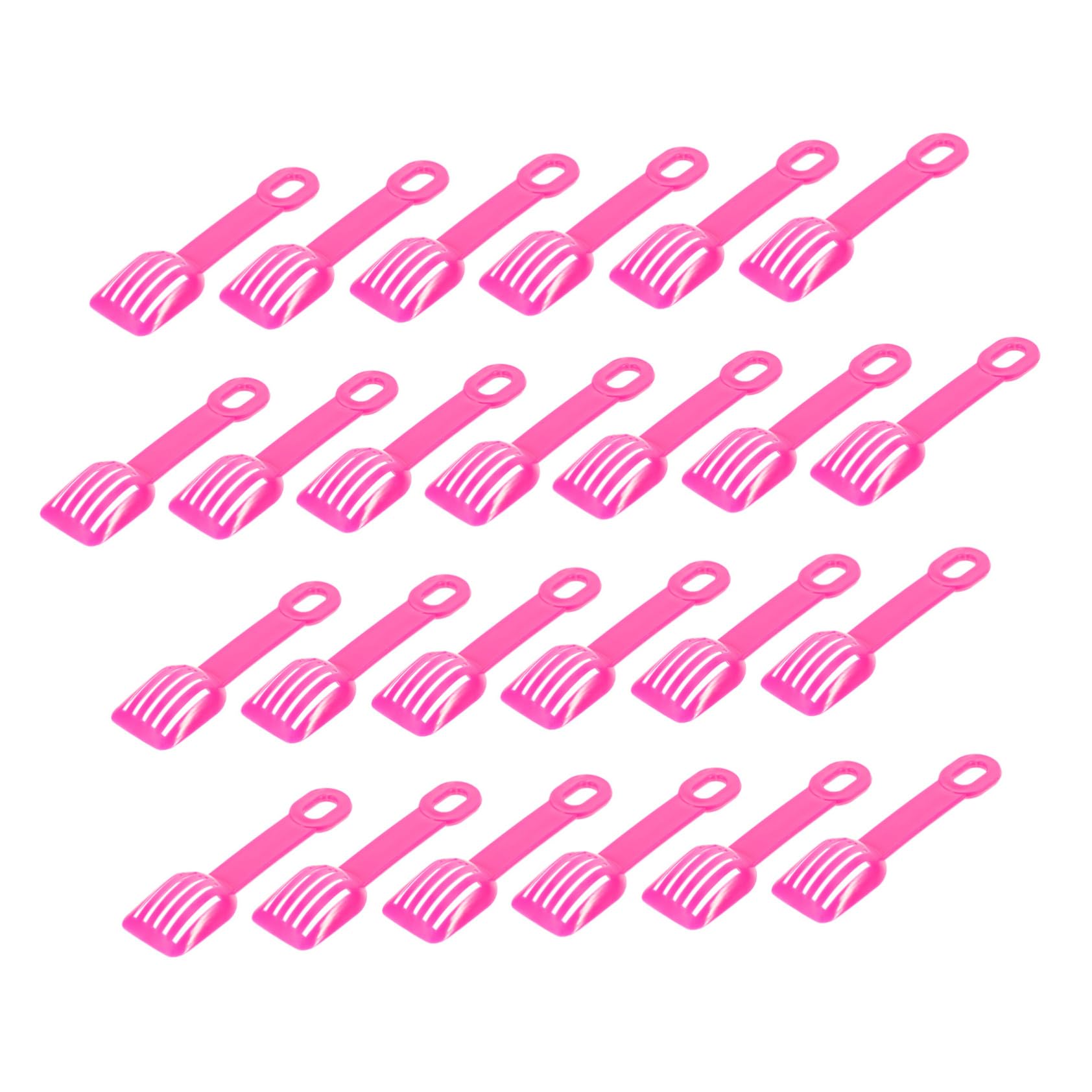 Abaodam 25pcs Useful Litter Shovel Hamster Litter Shovel Versatile Filter Scoop Cat Litter Shovel Litter Cleaning Supply Hollow-Out Litter Scoop Household Litter Shovel Filter Shovel