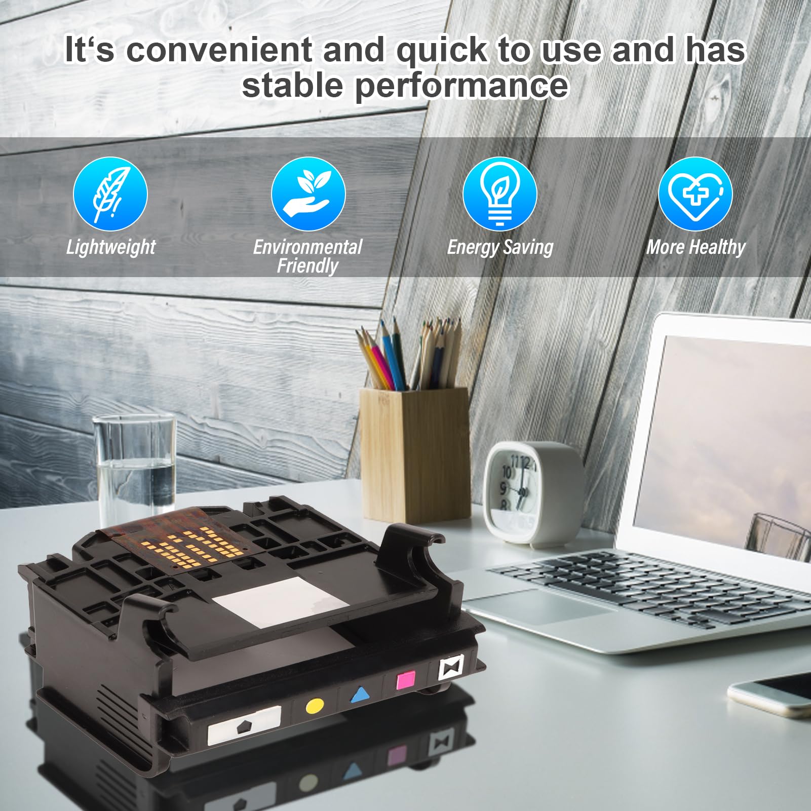 Testina Di Stampa In ABS Per HP Photosmart 7520, 7510, 7525, 7515, C6340, D7560, C6350 - Ricambio Compatibile