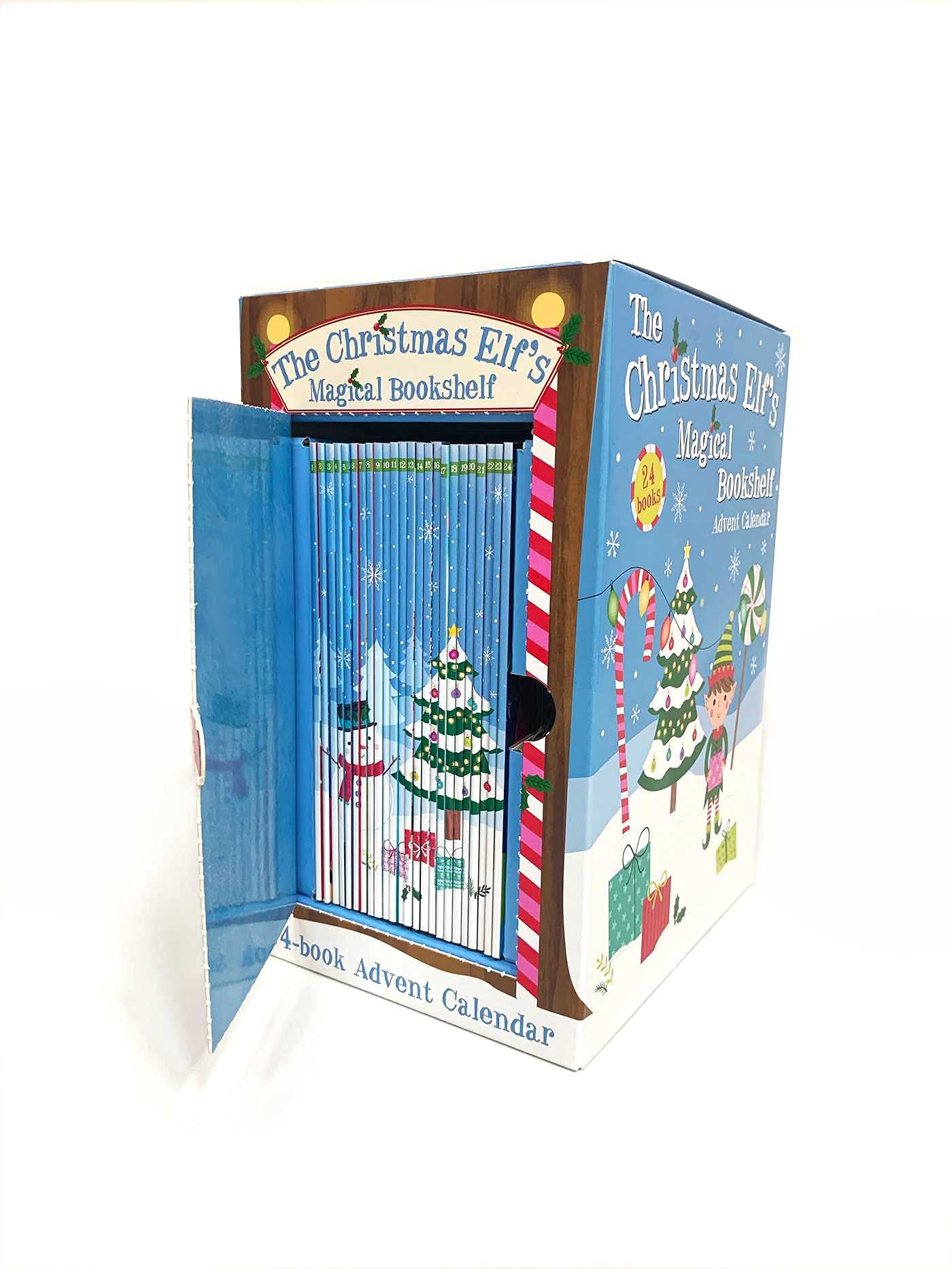 The Christmas Elf's Magical Bookshelf Advent Calendar: Contains 24 books!