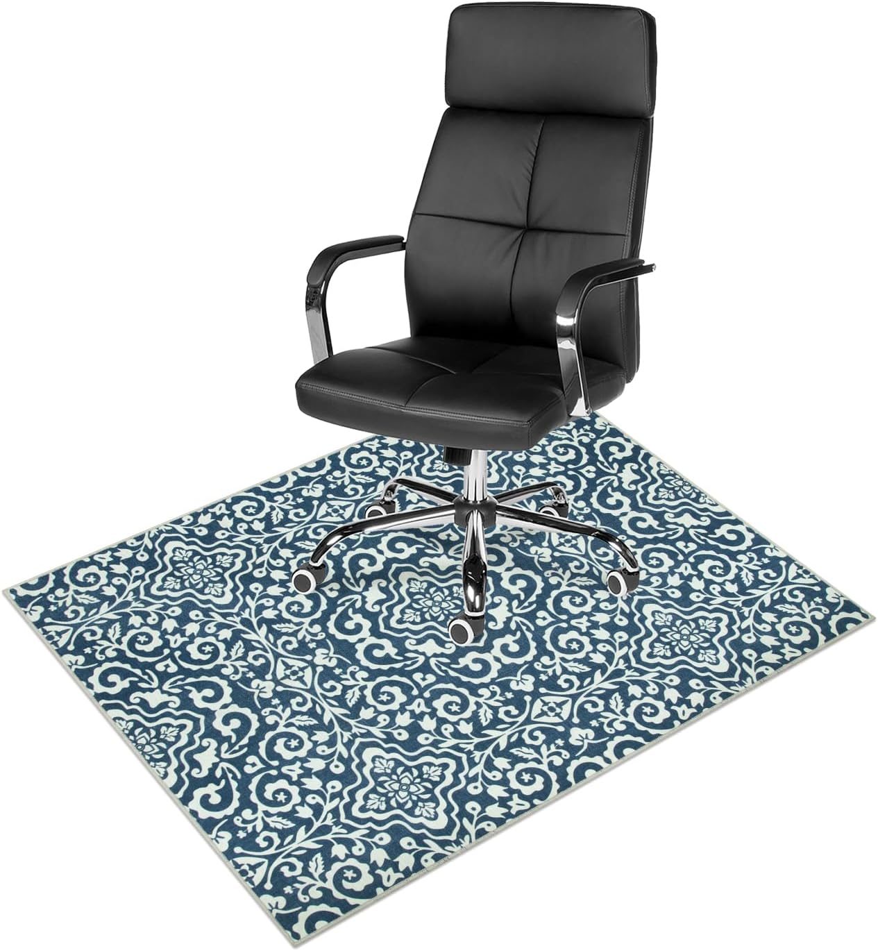 Anidaroel 36"x48" Chair Mat for Hardwood Floor & Tile Floor, Office Chair Rug for