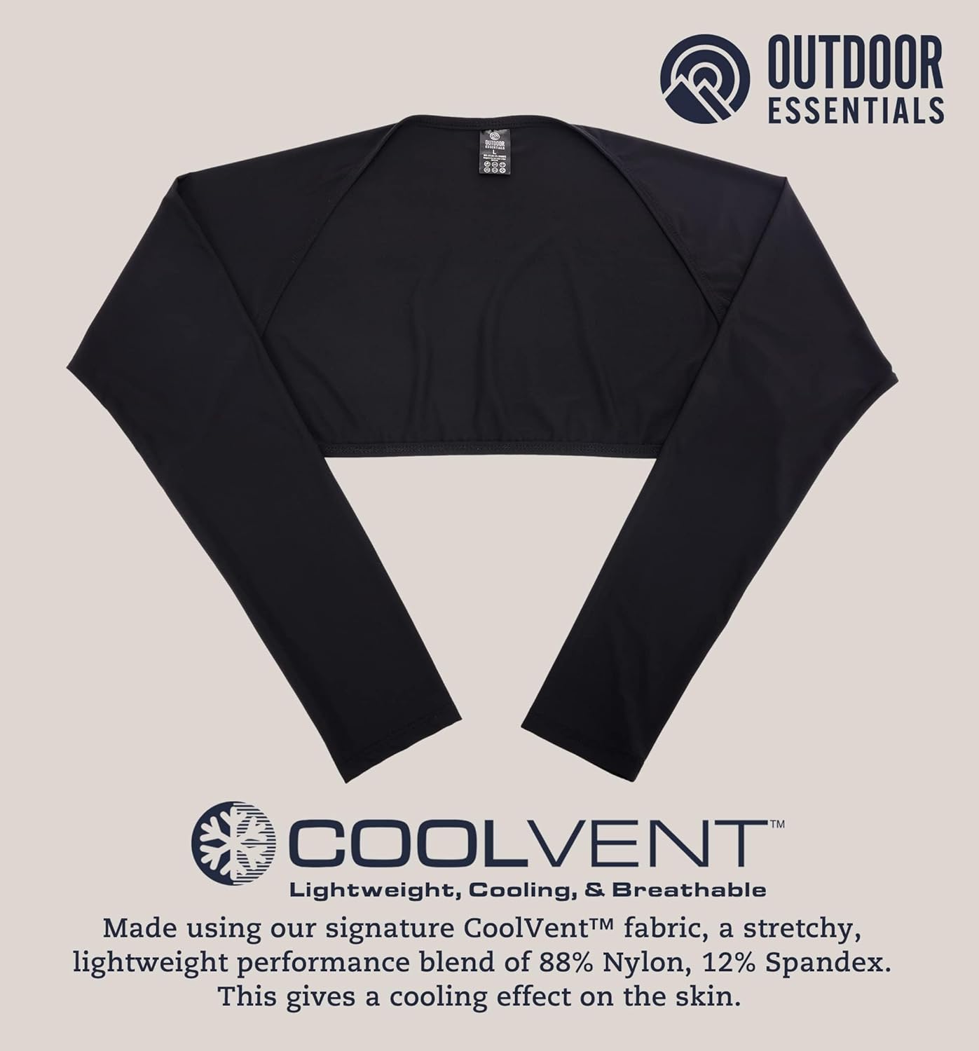 OutdoorEssentials Arm Sleeves for Women - Golf UV Shawl with Sleeves - Workout Shrug Bolero - Arm Tights for Sun Protection - Image 4