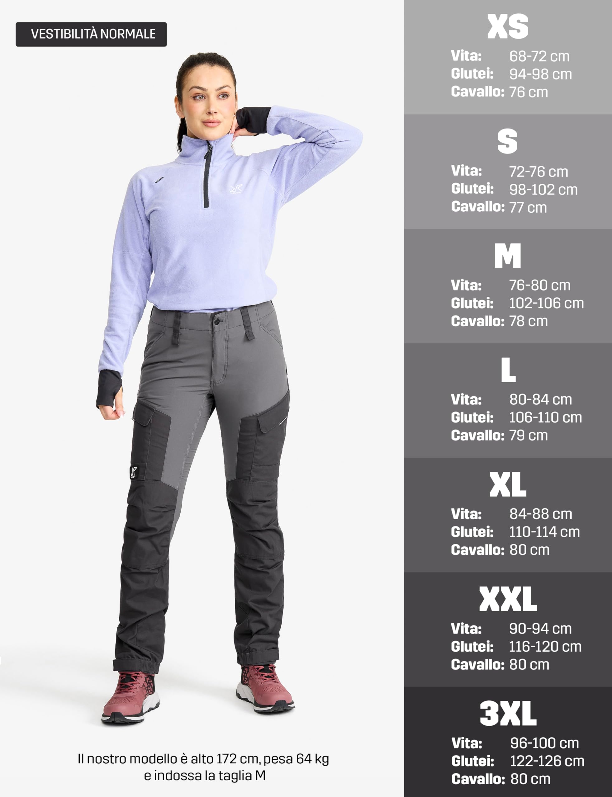 RevolutionRace RVRC GP Pants, Pantaloni da Donna, durevoli per Trekking e Altre attività all'Aria Aperta