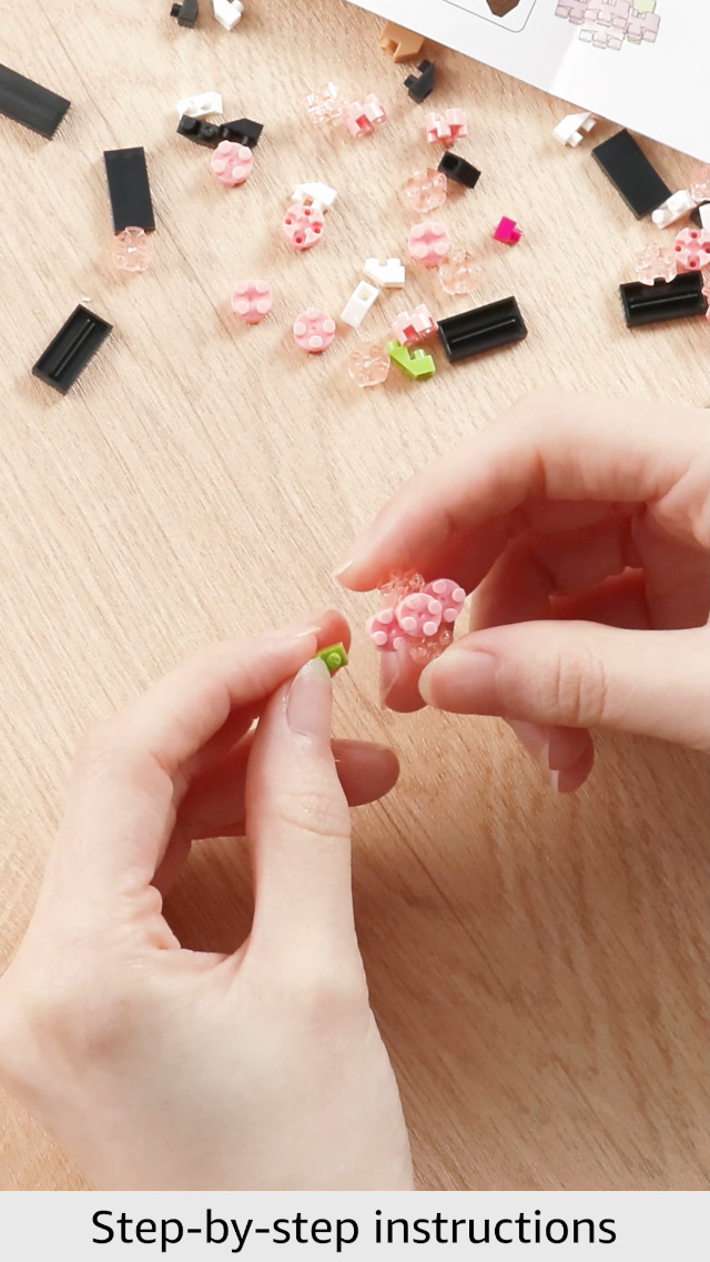 Amazon.com: nanoblock - Culture - Bonsai Sakura, Sight to See