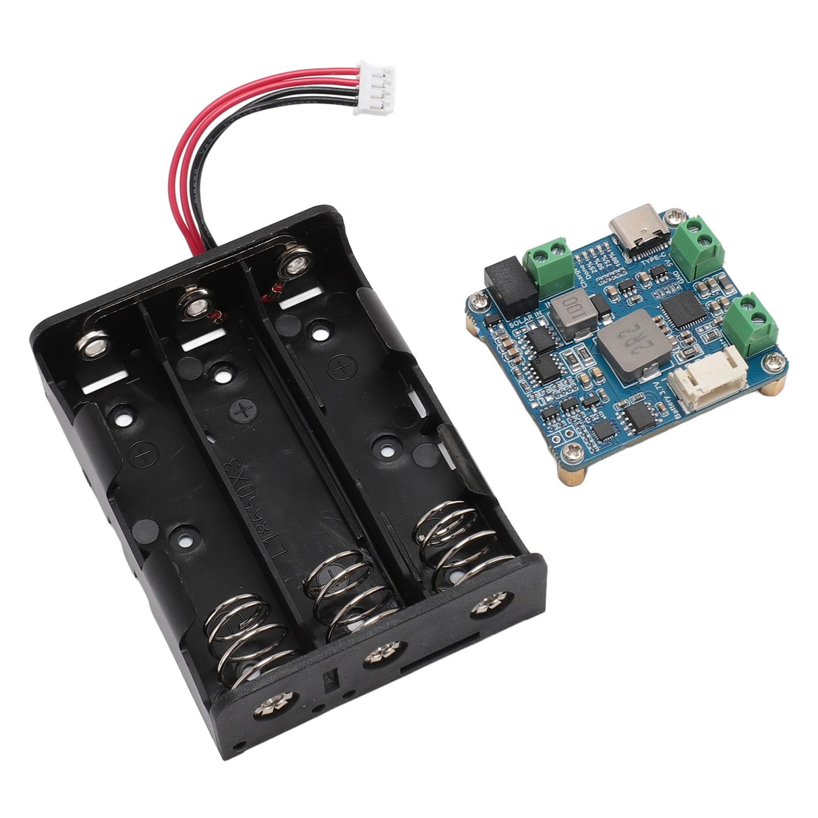 Module Gestionnaire Solaire Waveshare - MPPT 6-24V - Sortie USB 5V/3A - Charge Par Panneau Solaire Ou Type-C