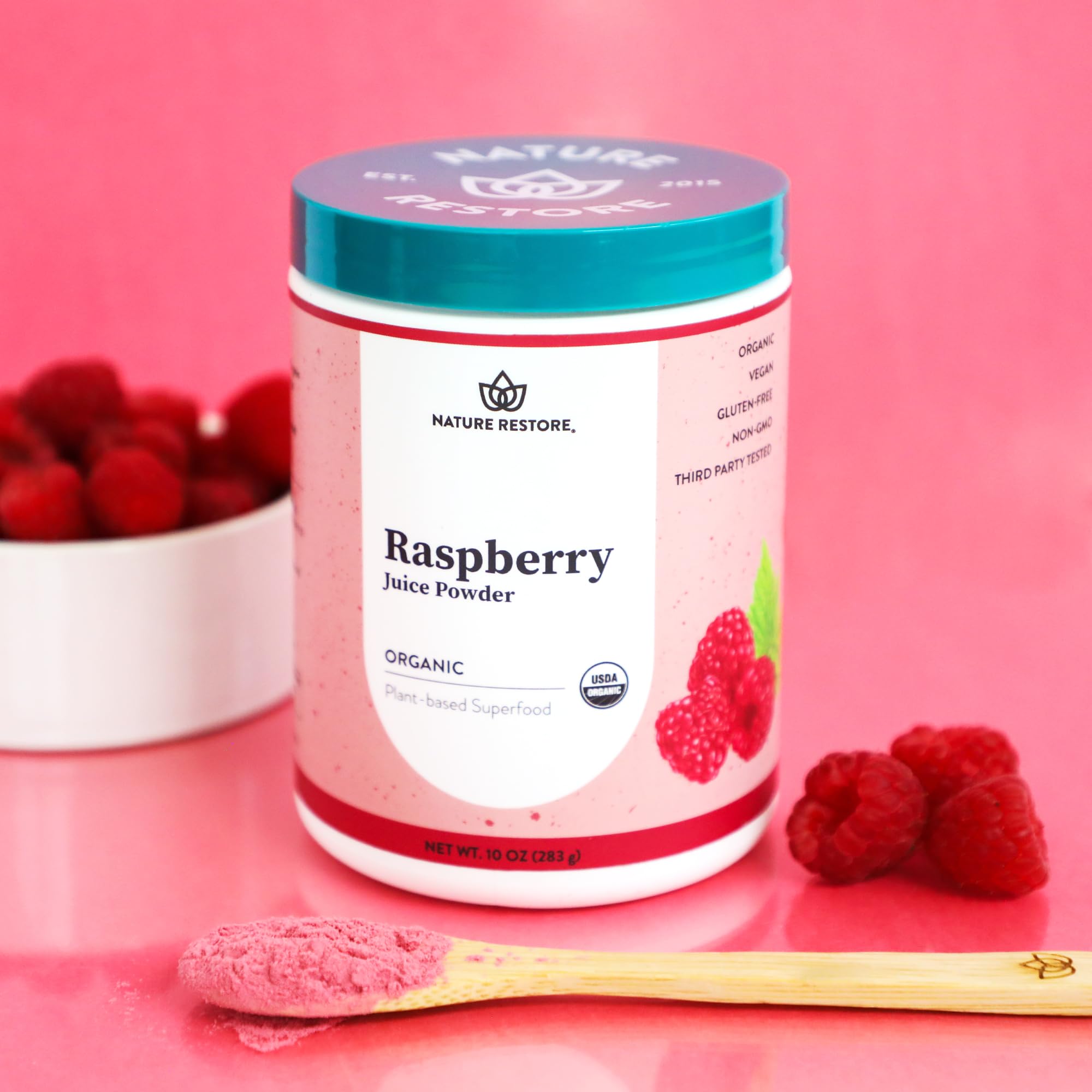 Red Raspberry Fruit Powder Snapklik.com : USDA Certified Organic Red Raspberry Juice Powder