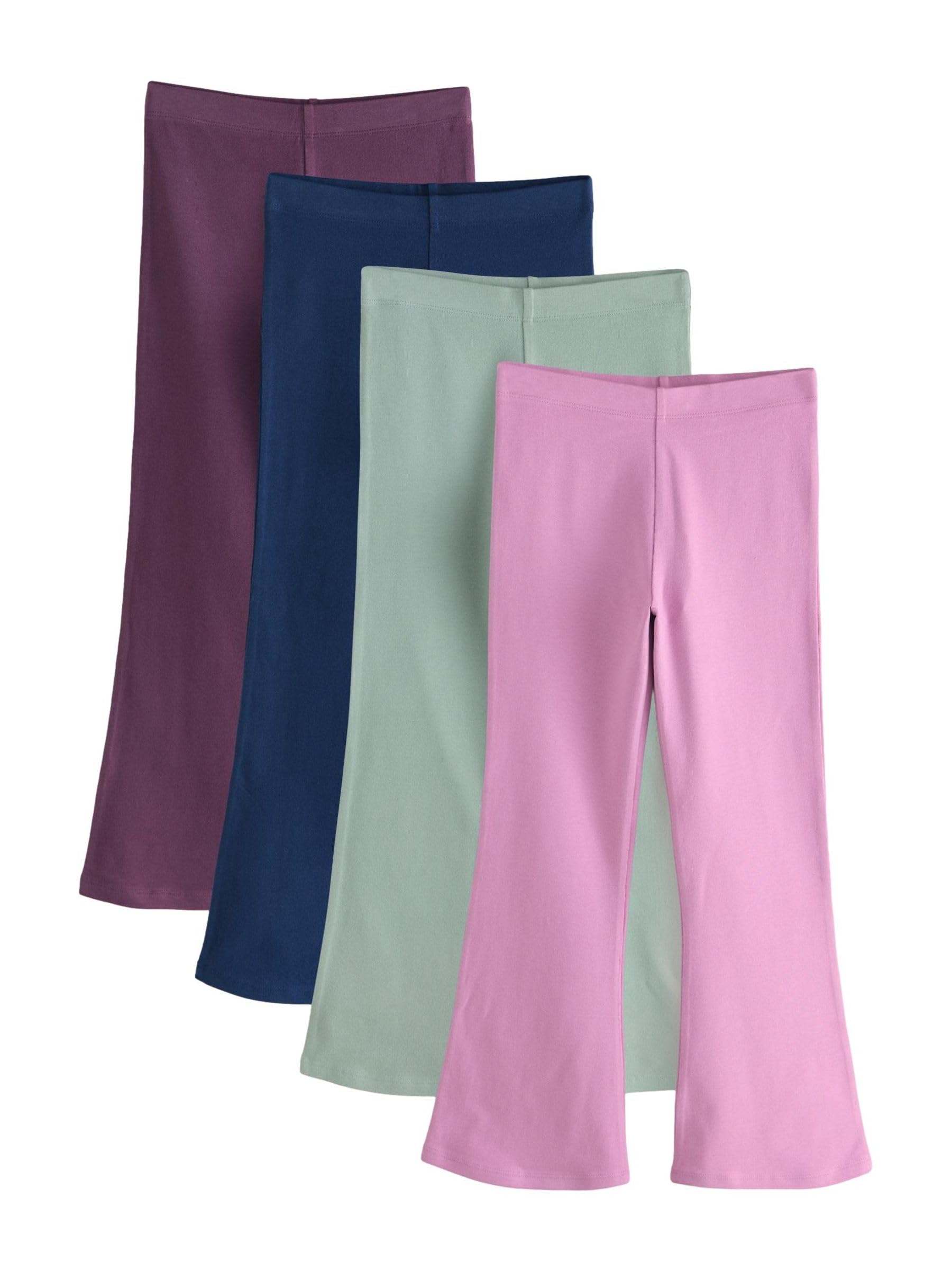NEXT Ragazza Confezione da 4 Leggings Svasati