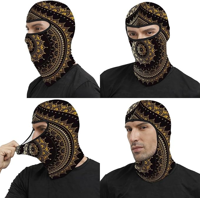 Balaclava térmica para nieve unisex protección total miniatura 5