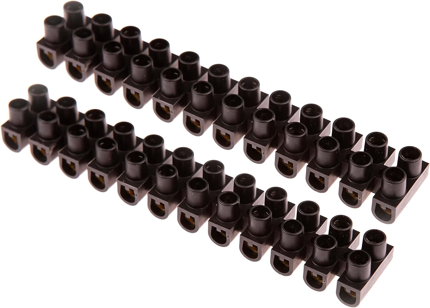 CDL Micro 2 x 16A 12Way Terminal Block/Cable Connector Strip for