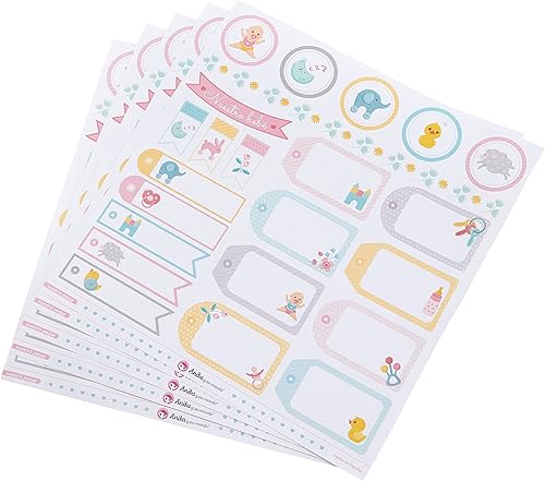 Anita and Su Mundo Collection Nuestros pequeños papeles para álbumes de recortes, papel, etiquetas, 12 x 12 pulgadas