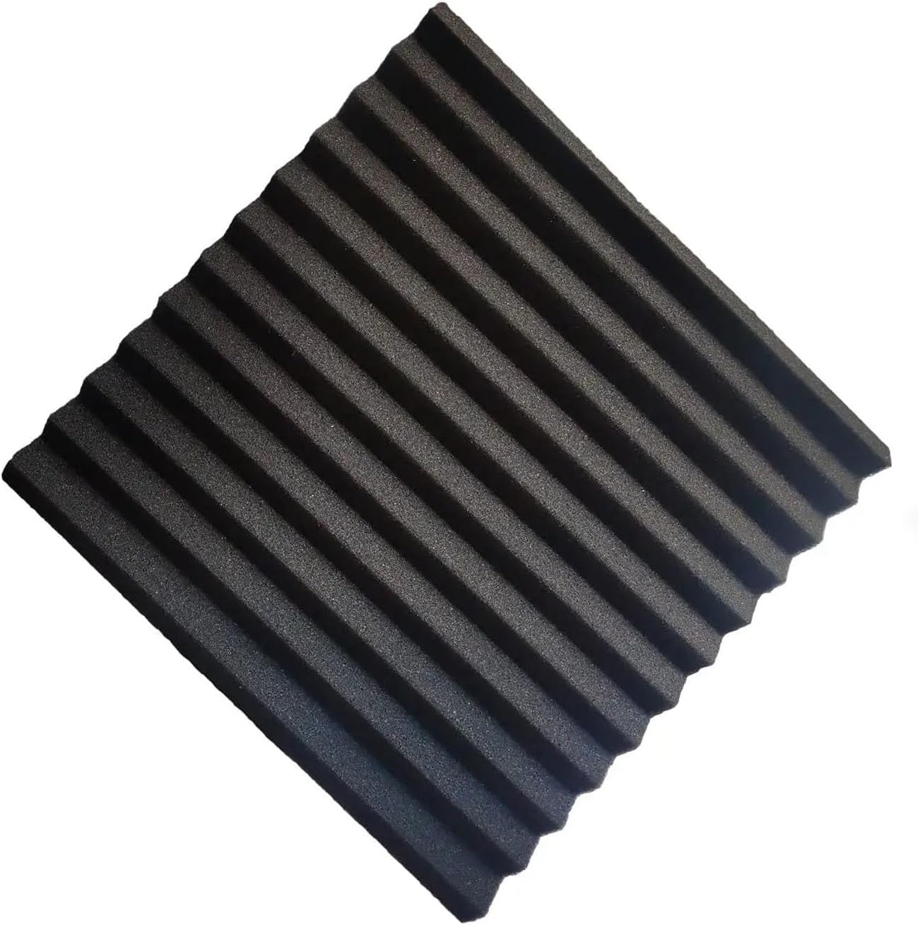 20 パック スタジオ音響パネル防音フォームウェッジ吸音パネル遮音フォーム