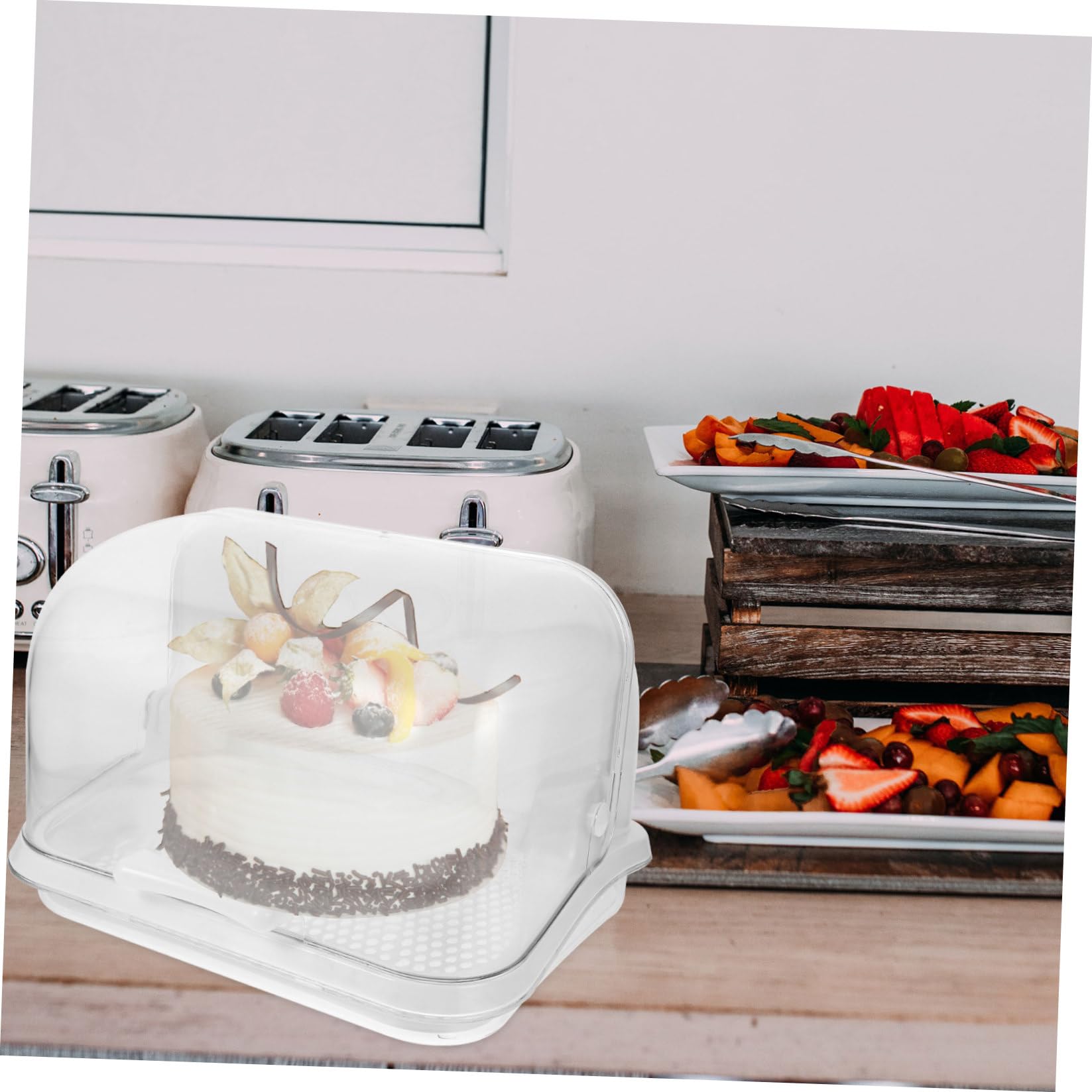 Supvox Babyflaschen Aufbewahrungsbox Mit Abnehmbarer Abtropfschale Und Transparenter Abdeckung Frei Kunststoff Küchen Organizer Für Babypflege Und Babys Zubehör