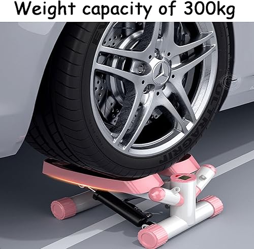 Miniatura 6 de HUHJYUGE Escalera escalonada para ejercicio, mini paso a paso con banda de resistencia, máquina de ejercicios aeróbicos de fitness, entrenamiento de
