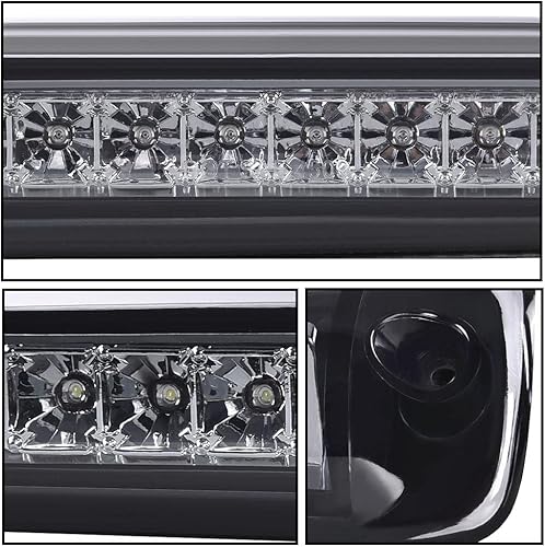 Vista 34 de GRAND ORANGE Tercera luz de freno LED compatible con Ford F150 2004-2008 /Compatible con Ford Explorer Sport Trac 2007-2010/Compatible con Ford Lobo