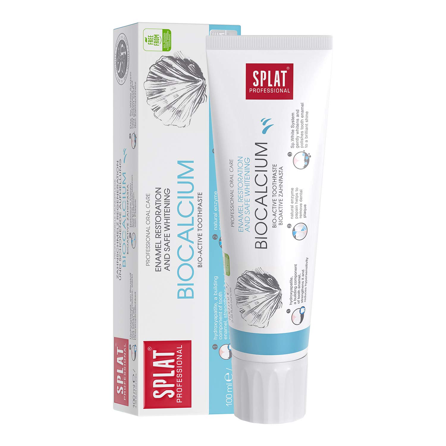 Image secondaire de Splat Biocalcium Dentifrice professionnel 100 ml