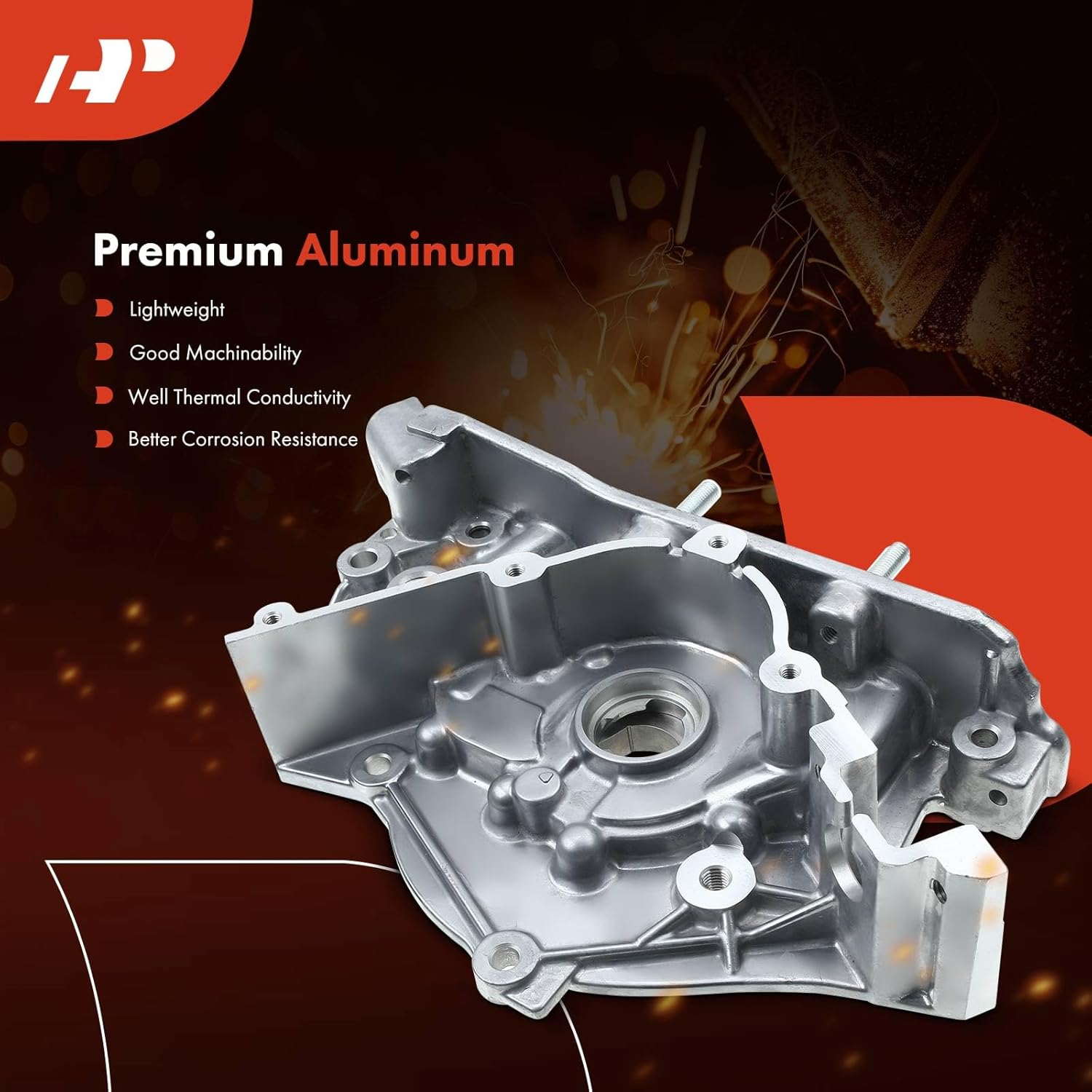 A-Premium Engine Oil Pump Compatible with Dodge Grand Caravan, Charger, Journey, Challenger, Avenger, Nitro & Chrysler Town & Country, 300, Pacifica, Sebring & Volkswagen, 3.5L 4.0L