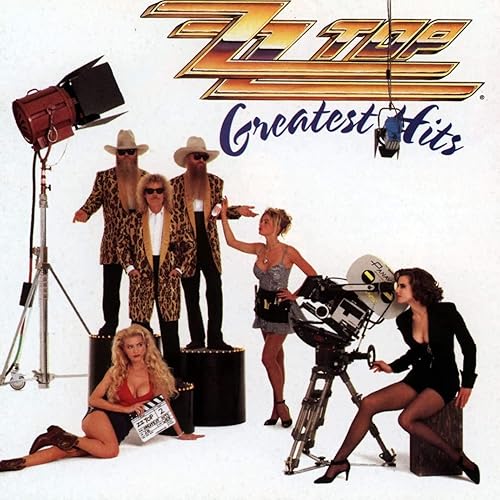 Greatest Hits - ZZ TOP - su mejor de - edición estadounidense 18 Classic Rock Tracks 1. Dame todo tu amor, 2. Hombre vestido afilado, 3. Chico