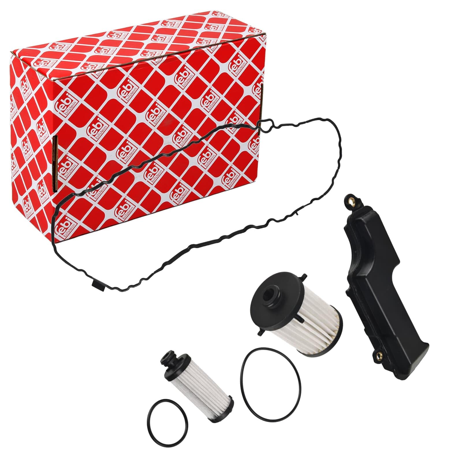 FEBI BILSTEIN Kit filtro idraulico, Cambio automatico 180604 Compatibile con: AUDI A4 Allroad B9, A4 B9, A4 B9 Avant