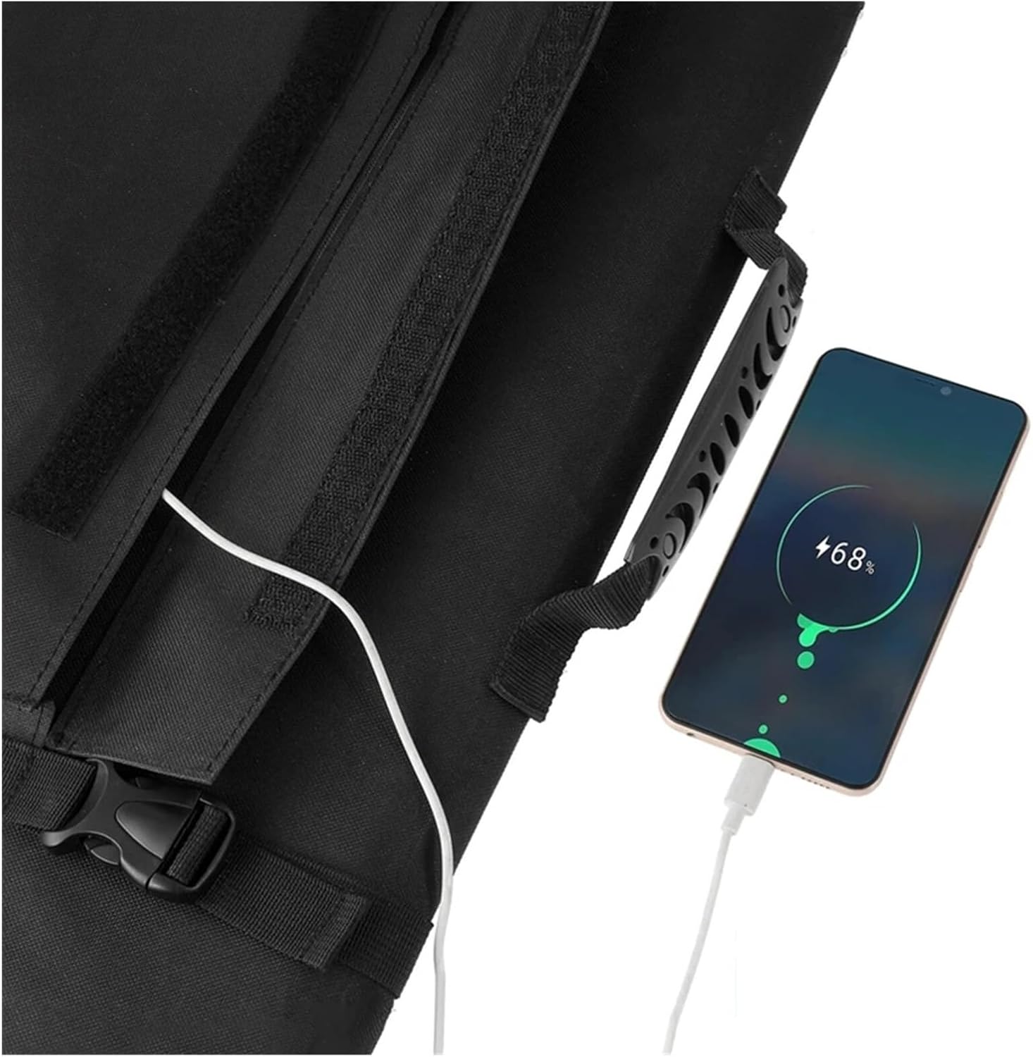 Solar Panels Solar Panel Foldable Solar Cell Solar Foldable Bag E Power Supply Suitable for E Phone Outdoor Camping Hiking Boat RV Energy Storage