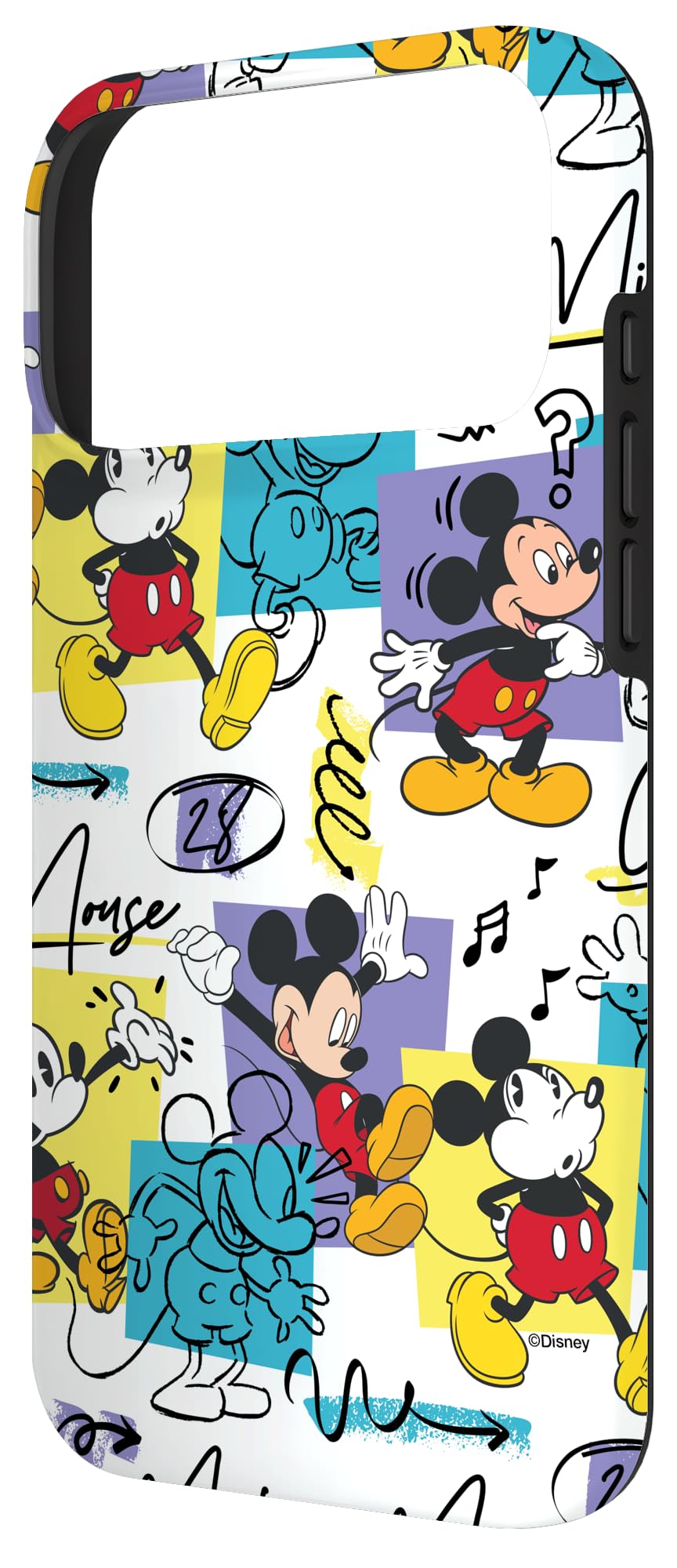 Amazon.com: Disney Mickey Mouse Retro Classic Vintage Animation
