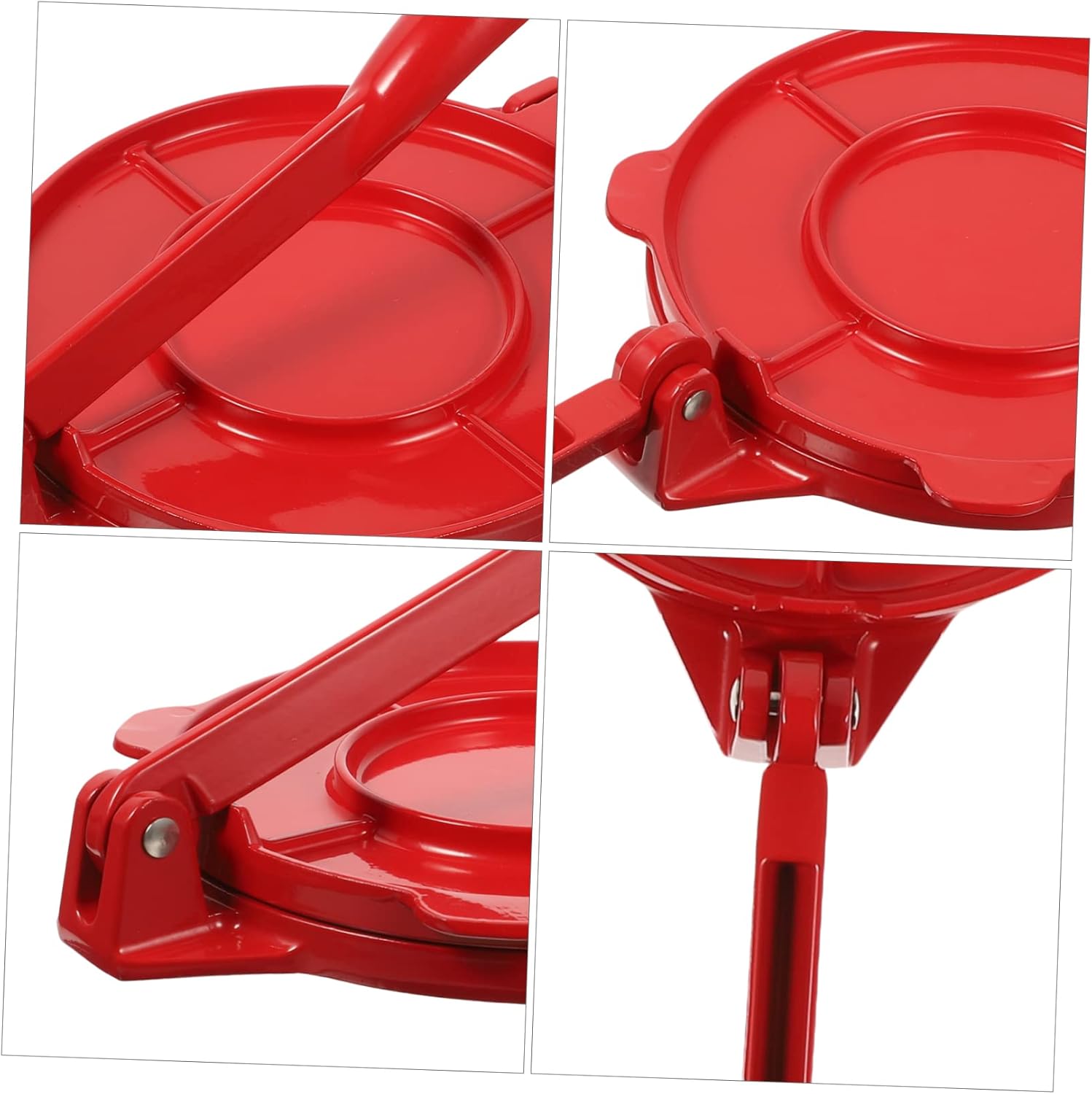 Toyvian Electric Dough Presser Bread Maker Machine Pizzelle Maker Tortilla Presser Taco Press Nonstick Dishwasher Safe