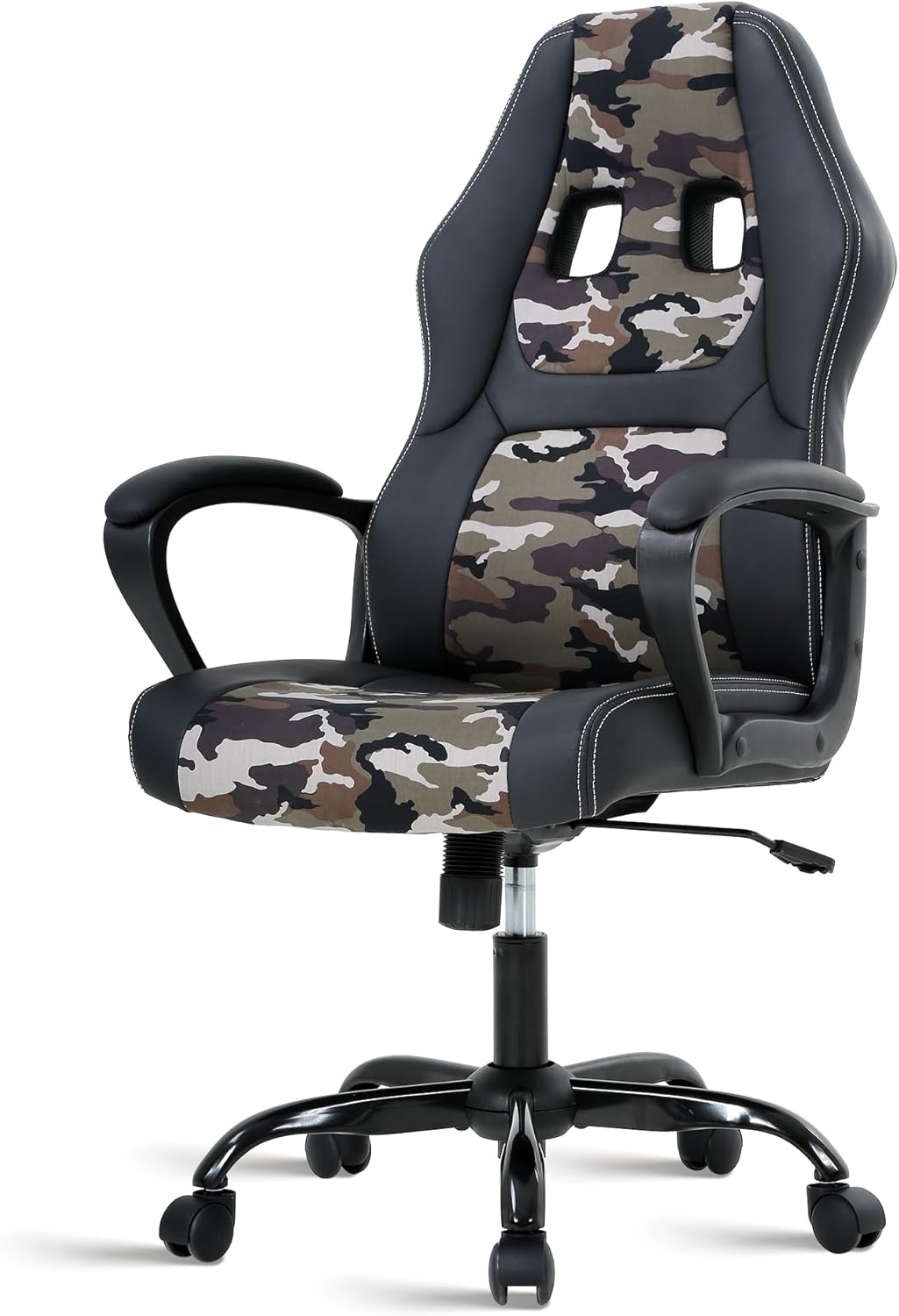 MKDLUFEI Video Game Chair,Ergonomic Office Chair Desk Chair and Lumbar Support, PU Leather Recliner with Headrest,Height Adjustable Computer Chair for Adults