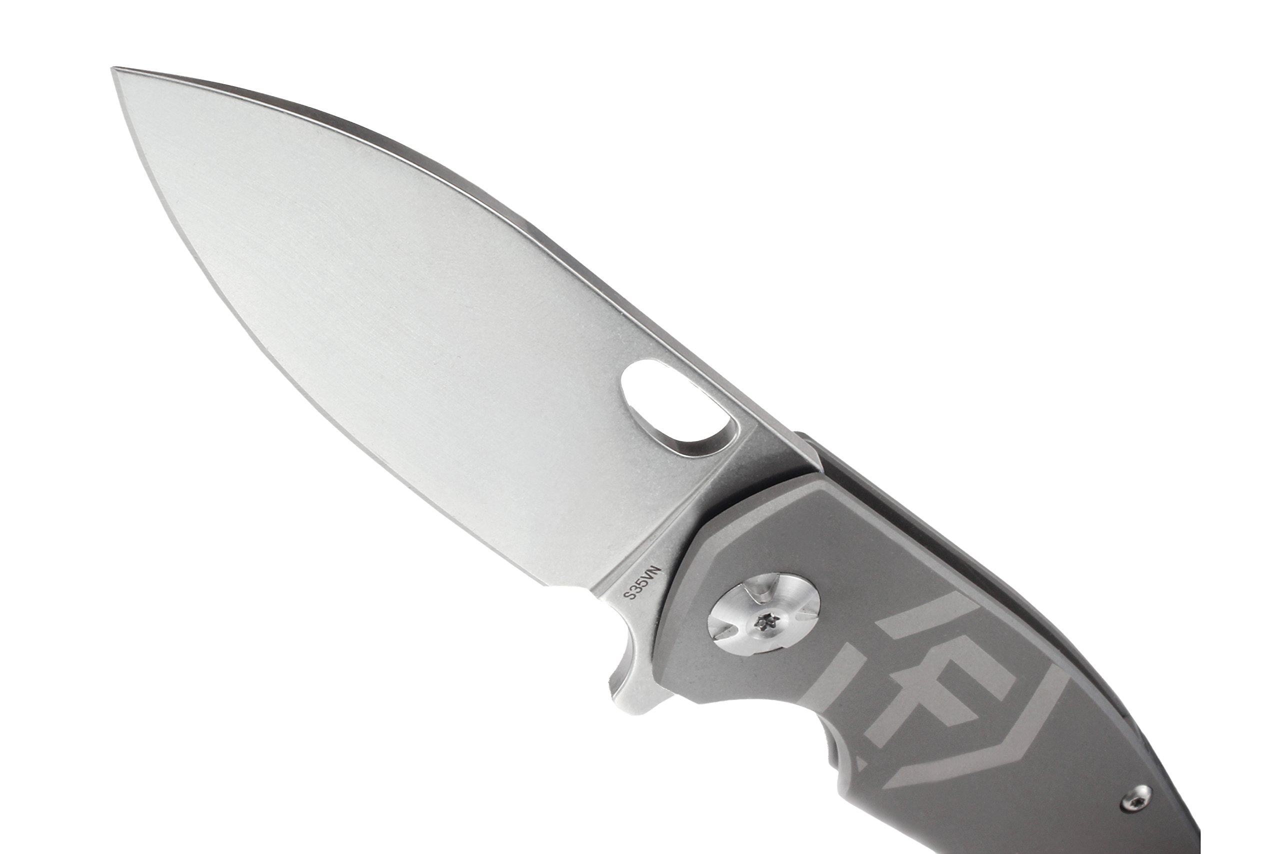 Iconic Titanium Tactical Folding Knife - Compact