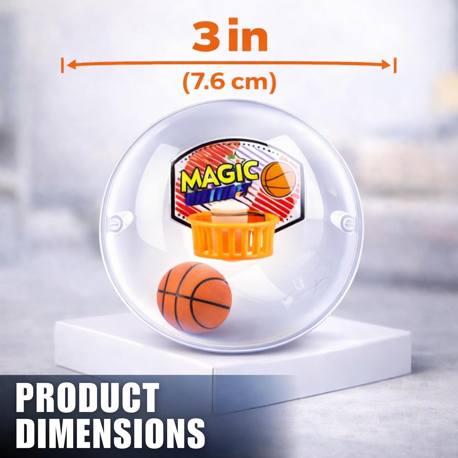 Liberty Imports 12 Pack Mini Basketball Electronic Handheld Shoot & Score Hoop Game with LED Lights & Sounds, Bulk Toys Birthday Party Favors Prizes for Kids, Adults