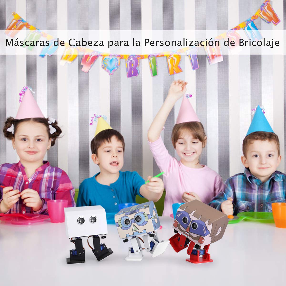 ELEGOO Penguin BOT Robot Biped Rojo Compatible con Arduino IDE | Proyecto con Tutorial de Ensamblaje, Kit Stem para Aficionados, Juguetes Stem para Niños y Adultos Versión 2.0