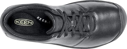 Miniatura 10 de KEEN Utility Zapato de servicio de comida para chef PTC Oxford de baja altura antideslizante para mujer, NegroNegro, 7