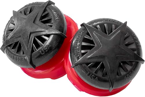 Miniatura 2 de KontrolFreek Call of Duty Black Ops Cold War Performance Thumbsticks for Xbox One and Xbox Series X 2 High-Rise Convex BlackRed