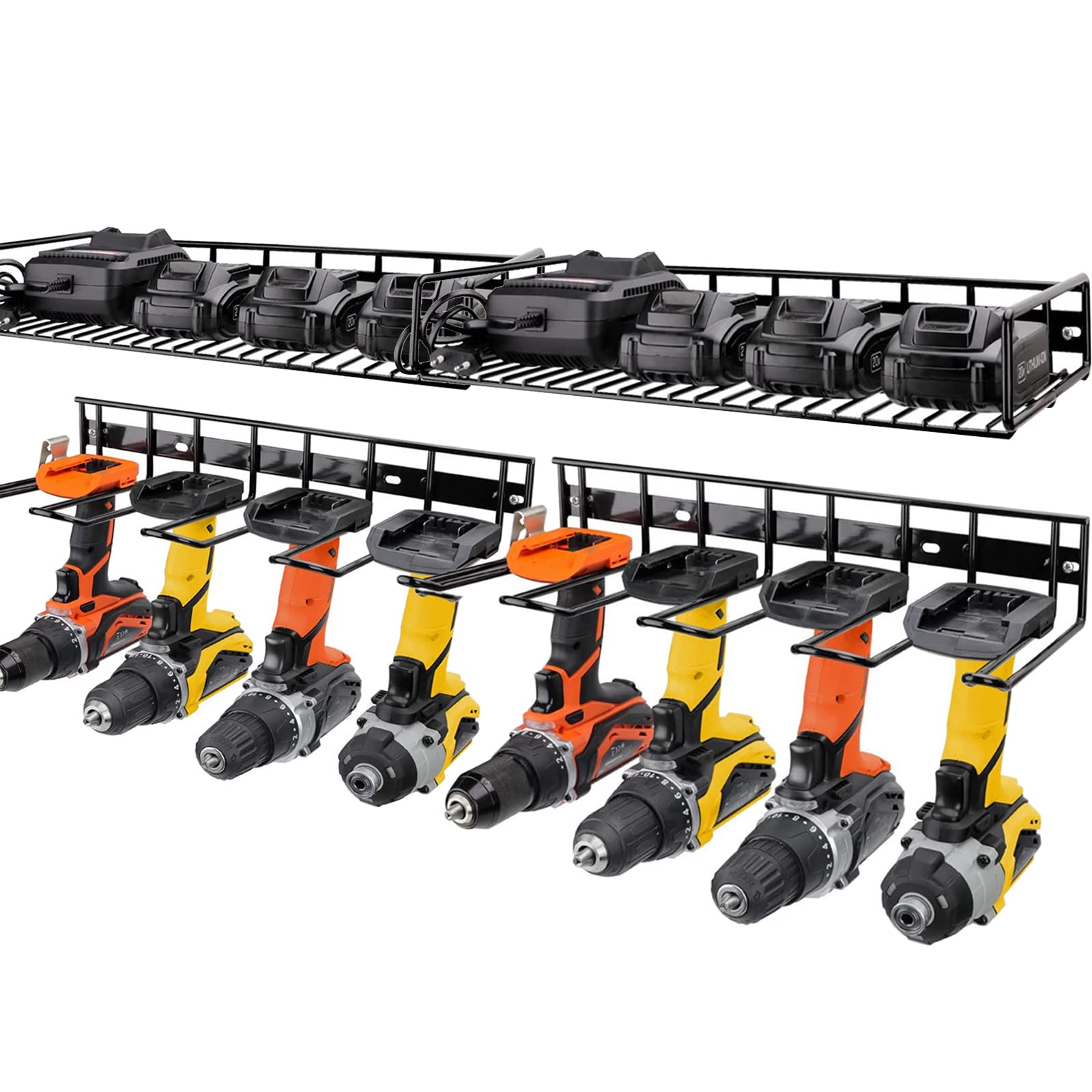8/o - Finance PooLuck Upgraded Heavy Duty 5 Holes Floating Tool Shelf - View #3